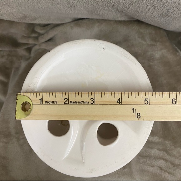 10” Halloween Pumpkin Ceramic Decorative Statue Bowl - Picture 16 of 16